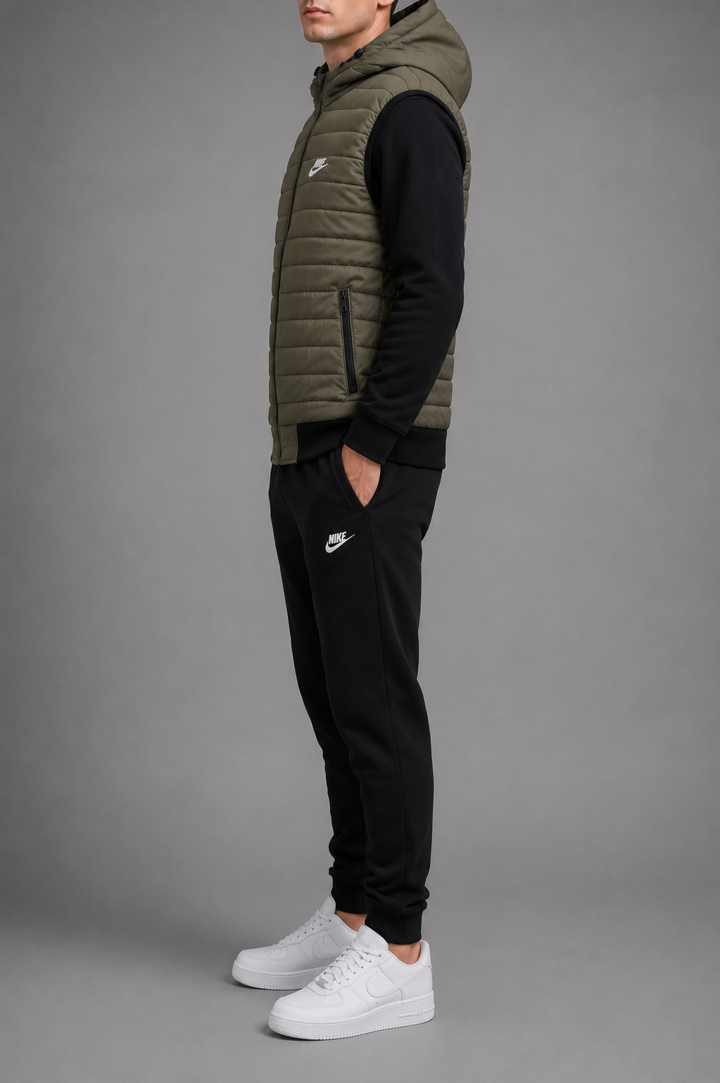 Nike liemenės su kapišonu